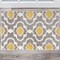 World Rug Gallery Moroccan Trellis Contemporary Gray/Yellow Area Rug 2' x 3' 310YELLOWGRAY2X3 - alternate 1